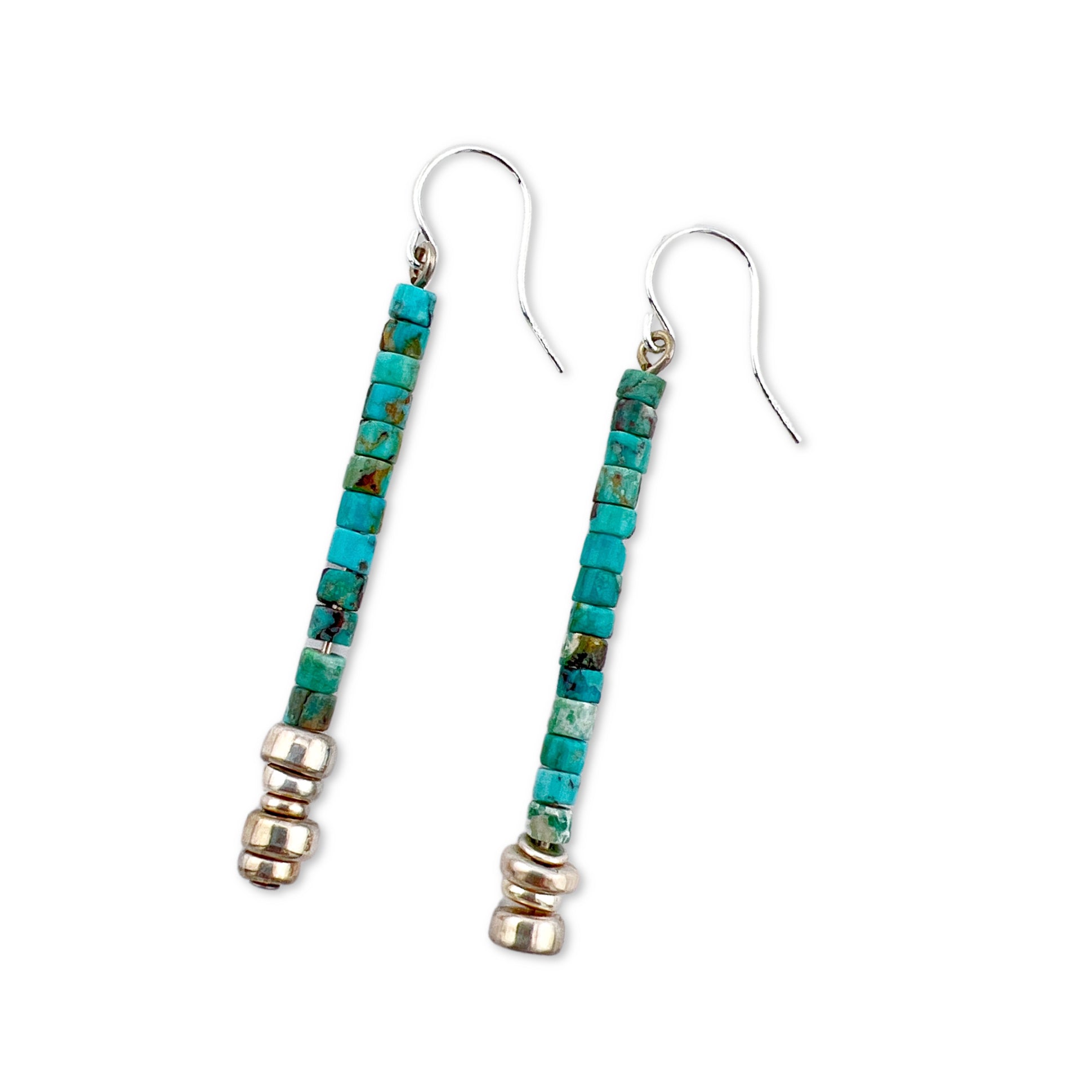 Turquoise Stick Earrings