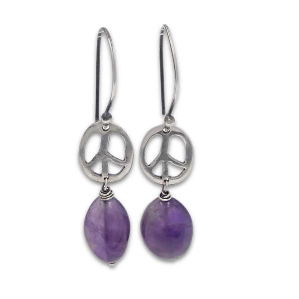 Peace Cutout Earrings
