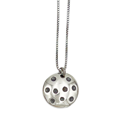 Pickle Ball Charm Necklace