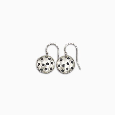 Pickle Ball Earrings with Small Charm