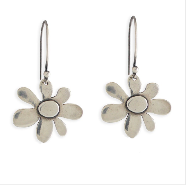 Spring Bloom Earrings with Pearl