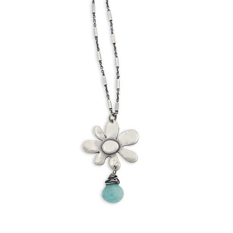 Spring Bloom with Amazonite
