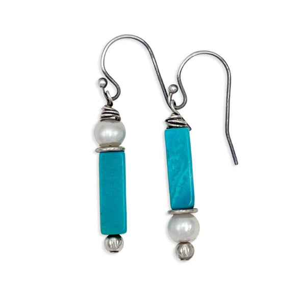 Turquoise mismatched Earrings